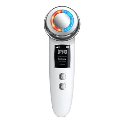 Masajeador Limpieza Facial Ultrasónico LED