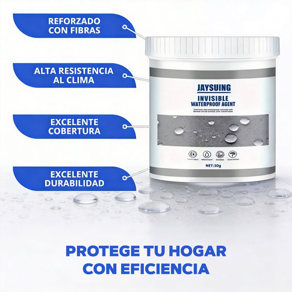 Sellador impermeable transparente