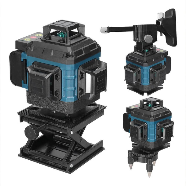 Nivel Laser 16 Líneas +2Bat Tasbel AZUL