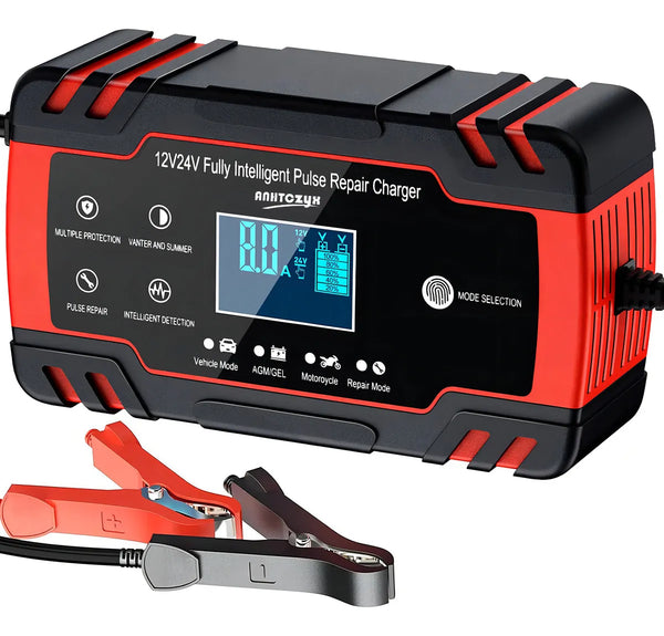 Cargador de baterías para auto